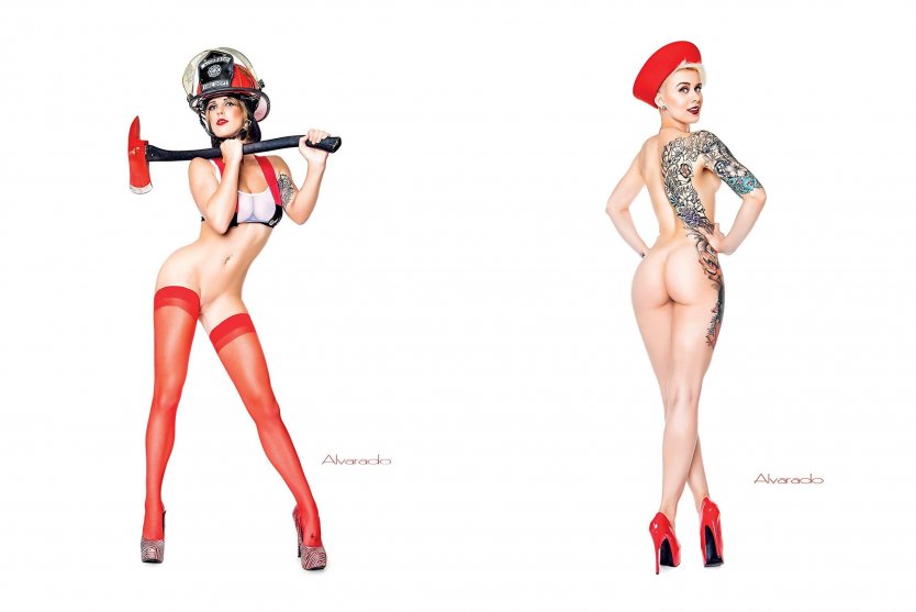 Pin-up by Robert Alvarado Дуделка nude