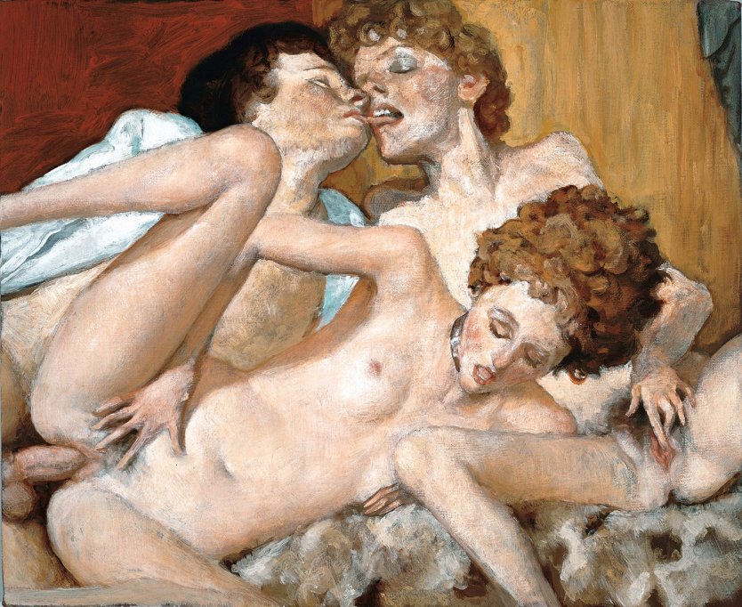 John Currin художник инцест