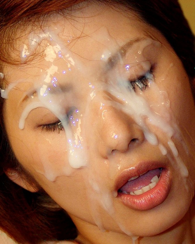 Буккаке на красивых японок