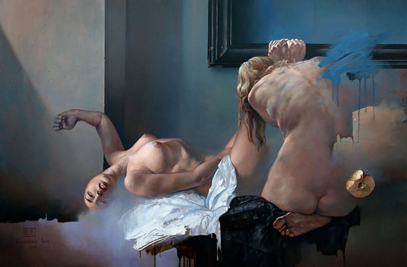 Картины художника Razumov Konstantin ню