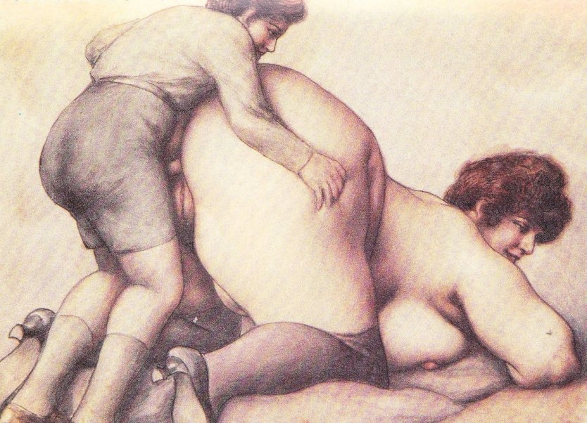 Ретро голые бабы крупно