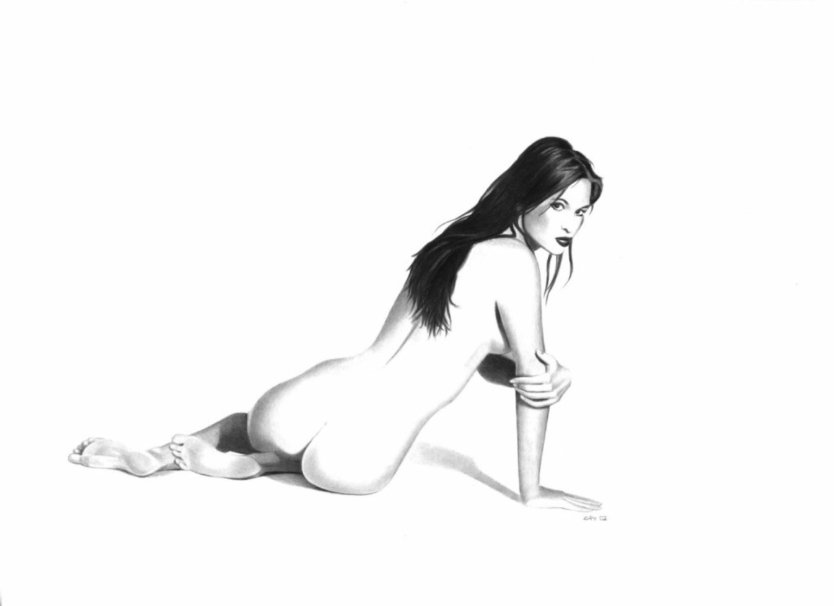 Борис Лопез рисунки голые