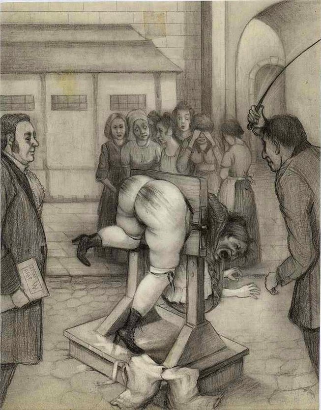 Наказание женщин поркой