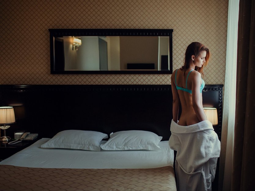Фотосессия в гостинице