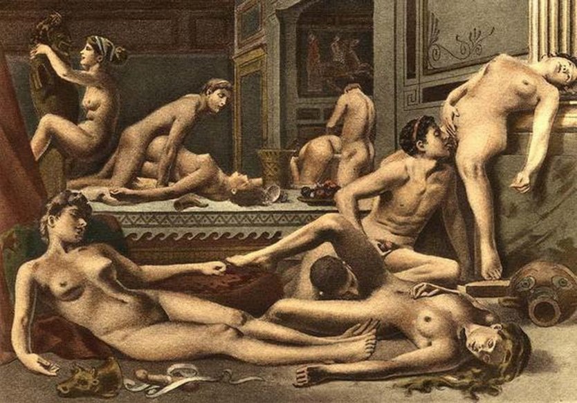 Эдуард Анри картина мастурбация