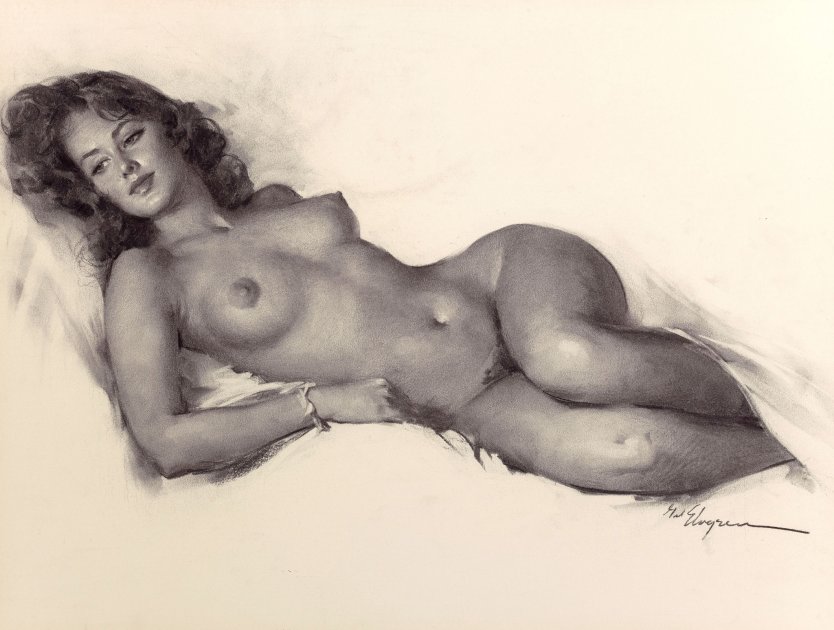 Красивые рисунки голых женщин