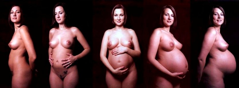 Голые женщины после беременности