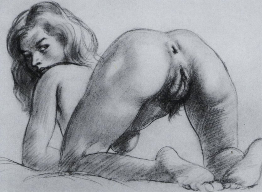 Порнографические цветные рисунки