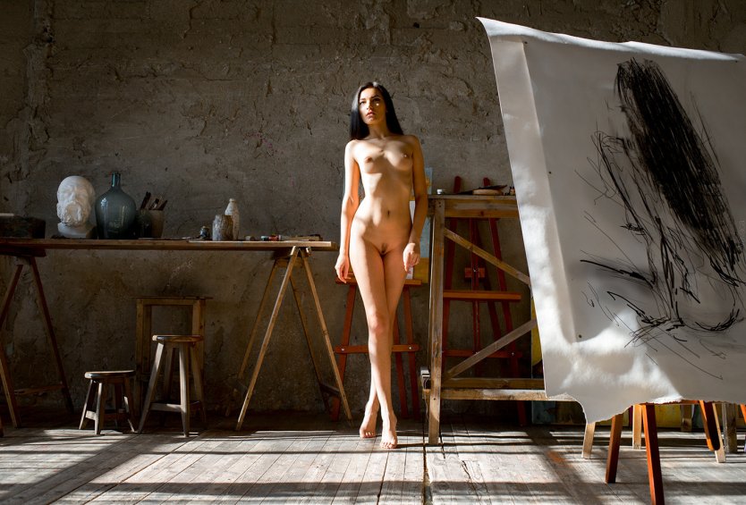 Матильда Батурина натурщица nude