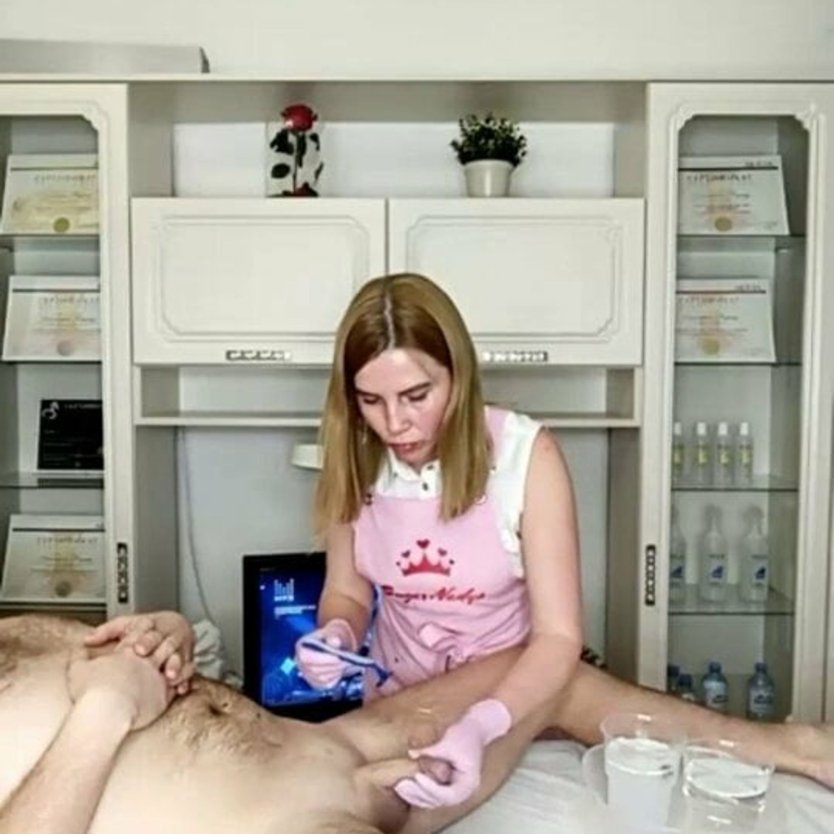 Дрочка депиляция члена