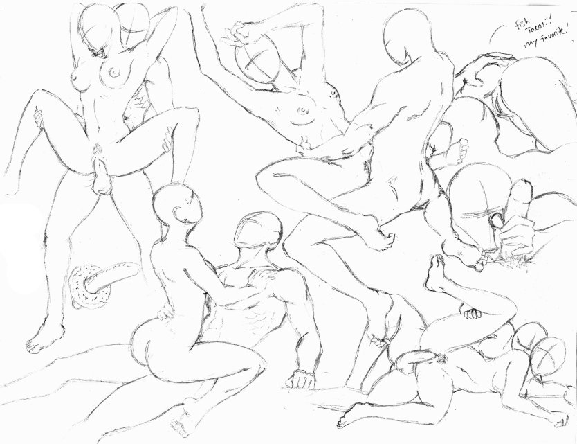 Референсы позы для рисования хентая