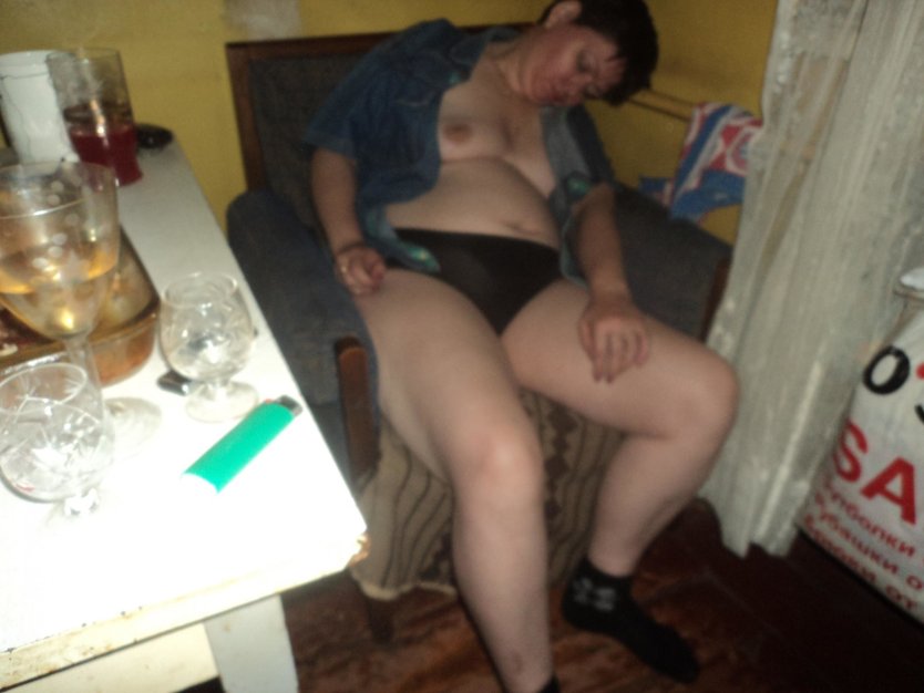Ебля пьяных русских баб